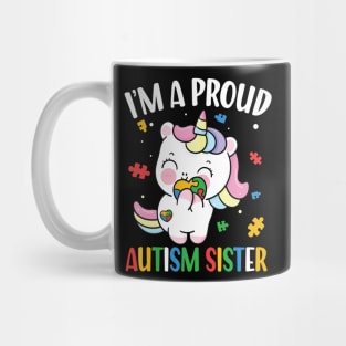 I'm a Proud Autism Sister Mug